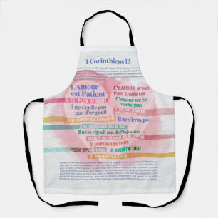 1 Corinthiens 13,  Hymne à l’Amour  Apron