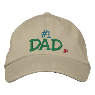 #1 Dad ... ; ) Embroidered Hat