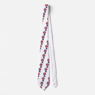 #1 Dad - Happy Father's Day Tie