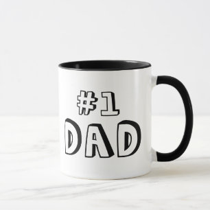 #1 DAD MUG
