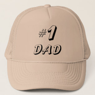 #1 DAD TRUCKER HAT