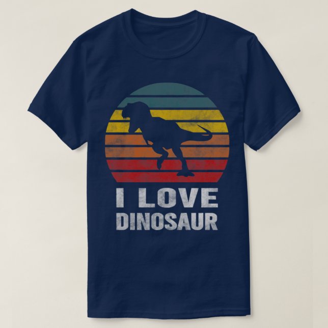 1 Dinosaur Gift T-Shirt (Design Front)