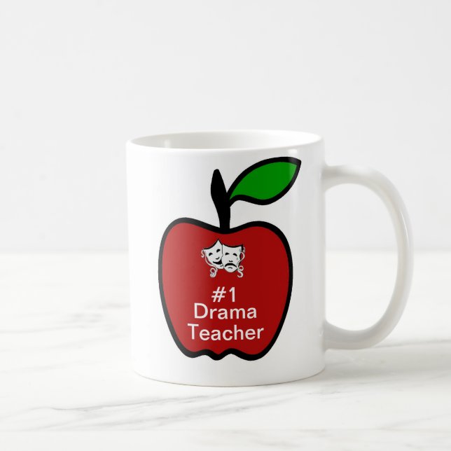 #1 Drama Teacher Mug (Right)
