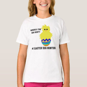 #1 Easter Egg Hunter Baby Chick T-shirt
