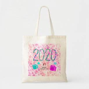 #1 Essential Quarantine Item in Pink Tote Bag