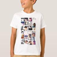 #1 Fan Picture Collage T-Shirt