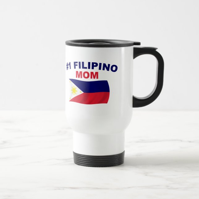 #1 Filipino Mum Travel Mug (Right)