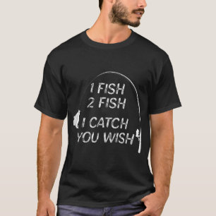 1 Fish Bass Fisherman Funny Fishing Gift Shirt