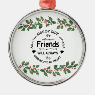 **#1 FRIEND** CHRISTMAS ORNAMENT