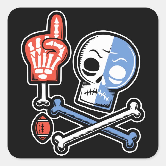 #1 Fubo Juju Square Sticker (Front)