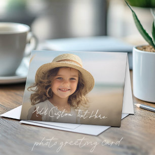 1 Full Photo and Text - Horizontal Landscape Card