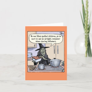 1 Funny Halloween Card - Spoiled Children