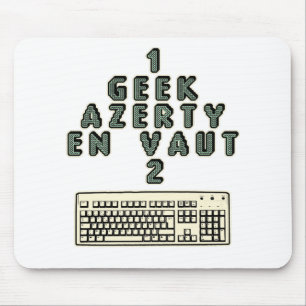 1 GEEK AZERY is worth 2 of them - Plays of motsT Mouse Pad