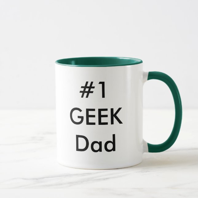 #1 GEEK Dad Mug (Right)