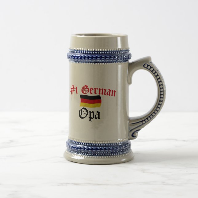 #1 German Opa Beer Stein (Right)