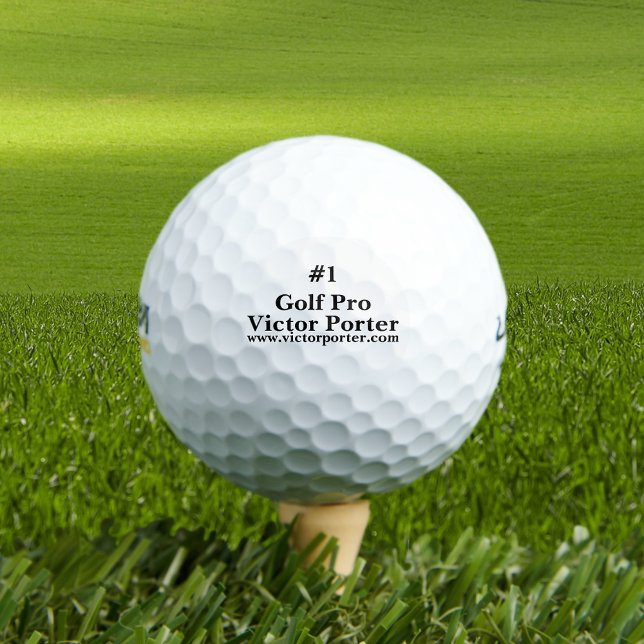 #1 Golf Pro | Custom Golf Balls (Creator Uploaded)