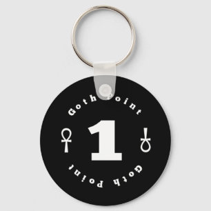 1 Goth Point Keychain