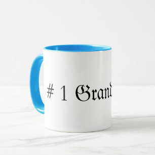 #1 GRANDFATHER MUG