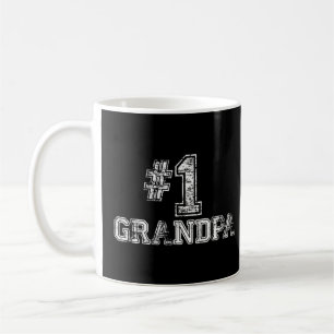 1 Grandpa - Number One Father's Day Gift Coffee Mug