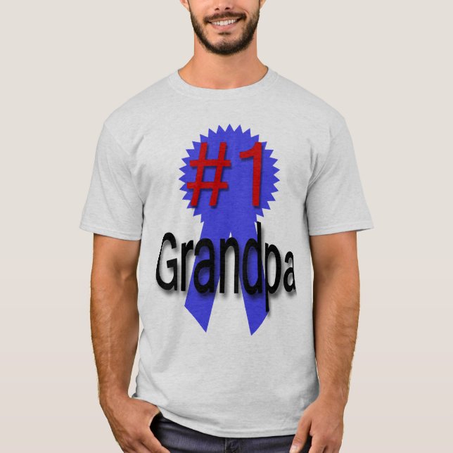 #1 Grandpa T-Shirt (Front)