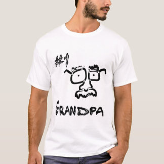 #1 Grandpa T-Shirt