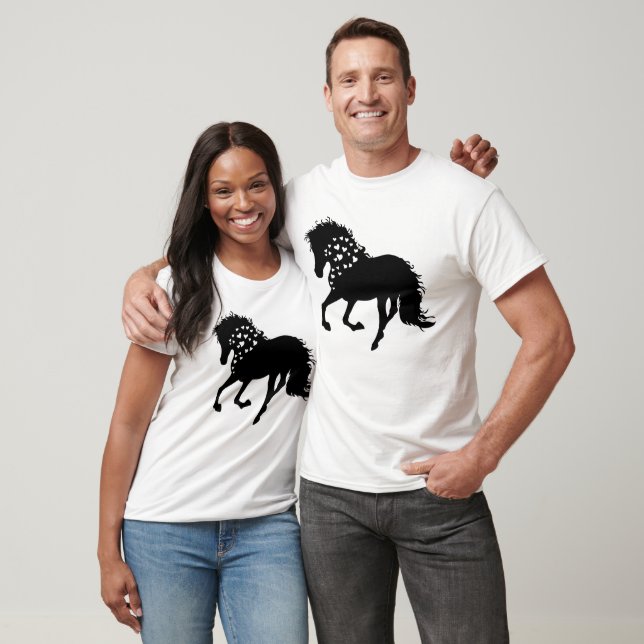 1- Horse Shirt, Horse Lover Tee, Girls Horse  T-Shirt (Unisex)