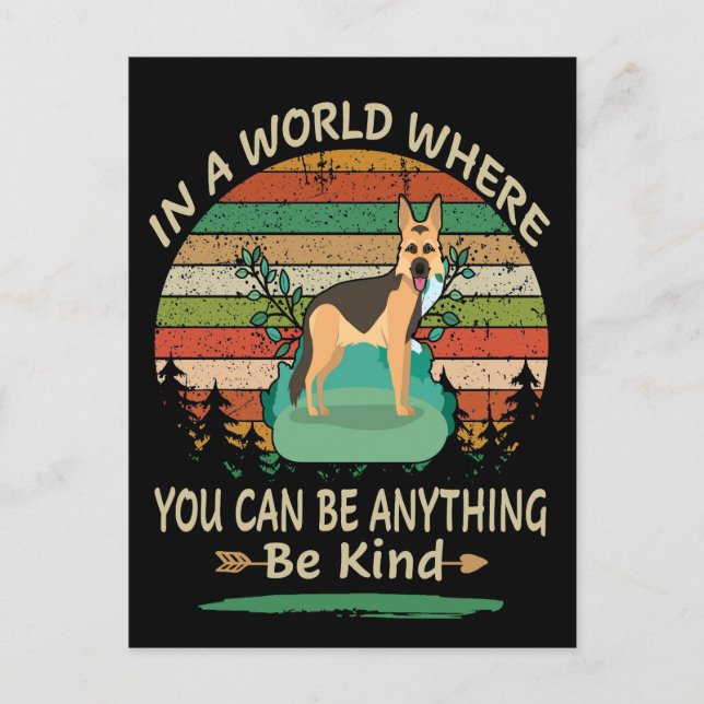 1 In A World Where You Can Be Anything Be Kind Postcard (Front)