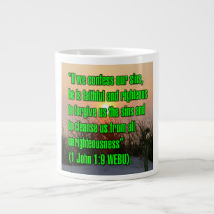 1 John 1:9 WEBU Mug