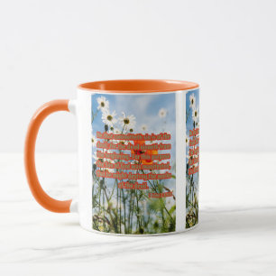 1 John 3:8 KJV Bible Scripture Pic Two-Tone Mug