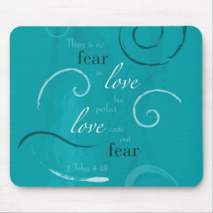 1 John 4:18 Mouse Pad