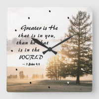 1 John 4:4 Greater is He that is in You