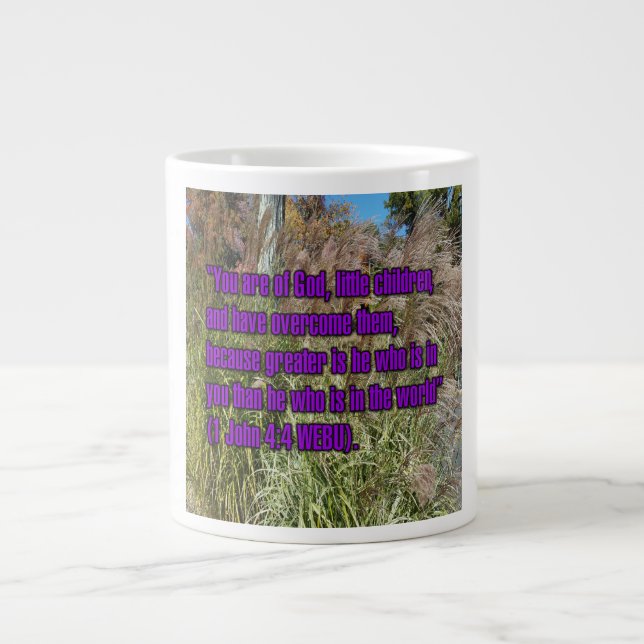 1 John 4:4 WEBU Mug (Front)