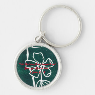 1 John 4:8 "---for God is love." Bible truths Key Ring