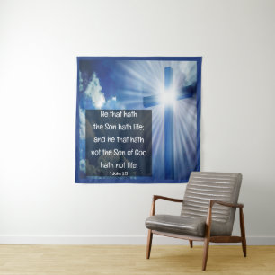 1 John 5:12 Tapestry
