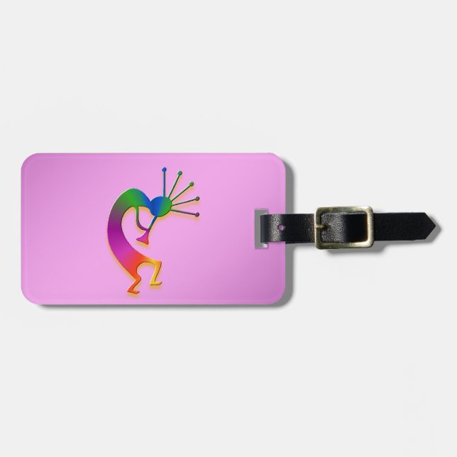 1 Kokopelli #31 Luggage Tag (Front Horizontal)