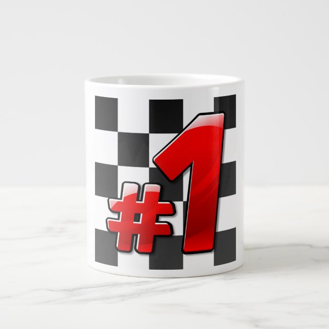 #1 LARGE COFFEE MUG (Front)