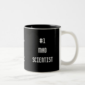 #1 Mad Scientist Two-Tone Coffee Mug