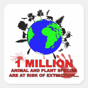 1 million square sticker