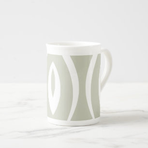 1 Minimalist Nature Rhythm Bone China Mug