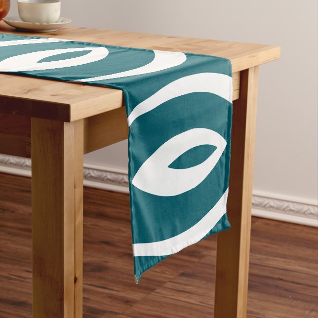 1 Minimalist Nature Rhythm Short Table Runner (In Situ)