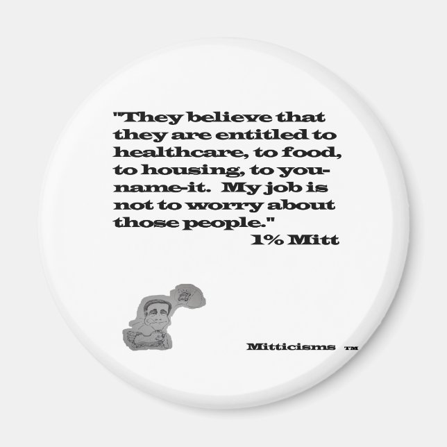 1% Mitt Magnet (Front)