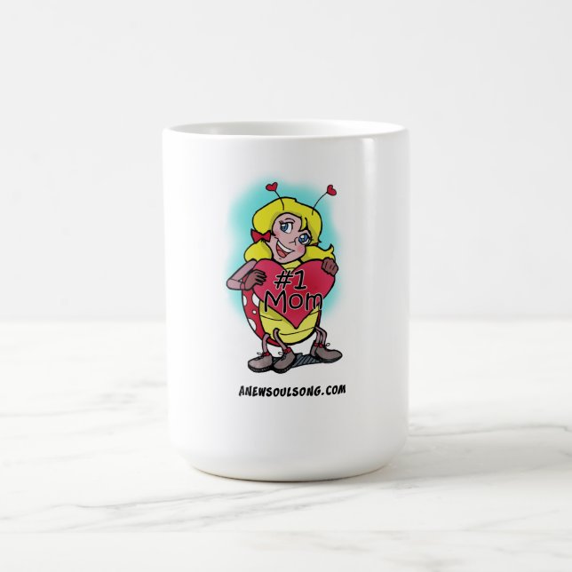#1 MOM Mug (Center)