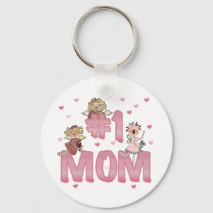 #1 Mum Key Ring