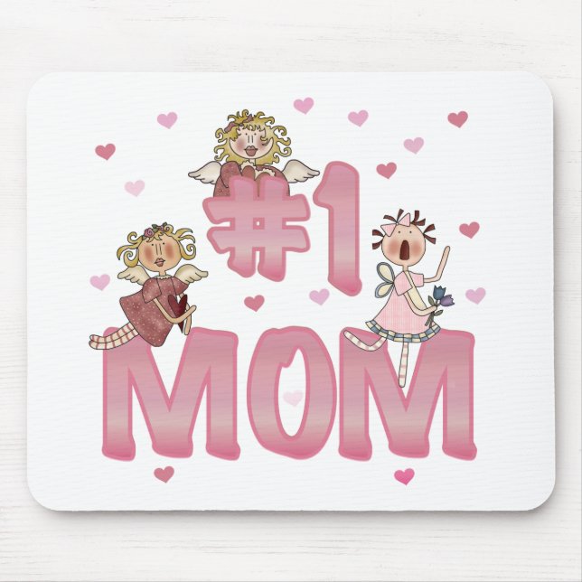 #1 Mum Mouse Pad (Front)
