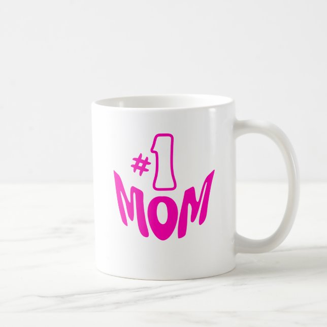 #1 Mum – The Best of the Best Coffee Mug (Right)