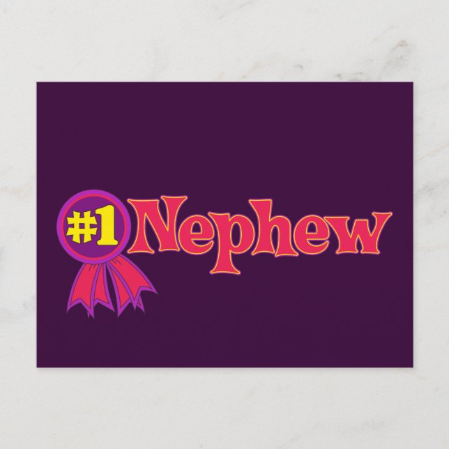 #1 Nephew Postcard (Front)