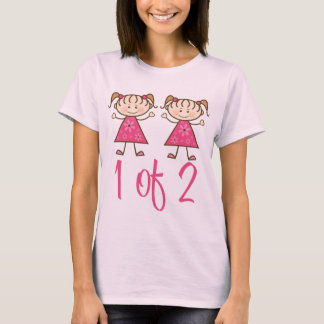 1 Of 2 Pink Girls T-Shirt