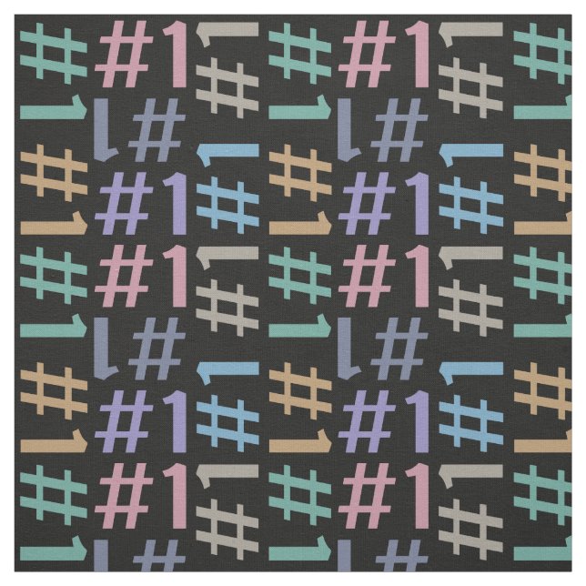 “# 1” Pattern fabric (Swatch)
