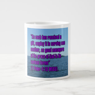1 Peter 4:10 WEBU Mug