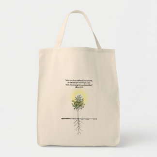 1 Peter 5:10 Christian Bible Faith Gift Tote Bag